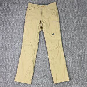 Eddie Bauer First Ascent Pants 30 x 32 Fleece Lined Guide Pro Khaki Hiking